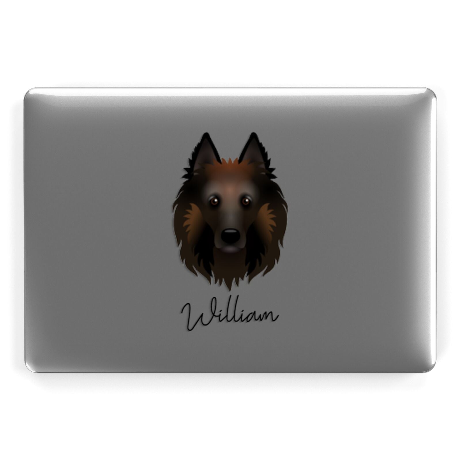 Belgian Tervuren Personalised Apple MacBook Case