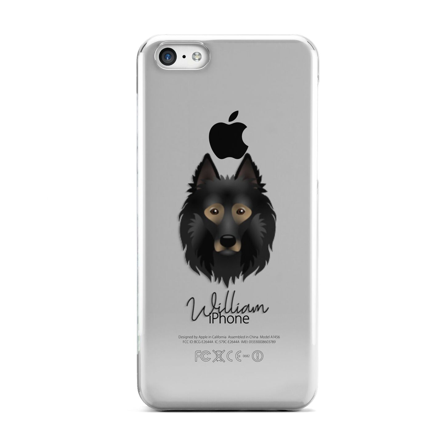 Belgian Tervuren Personalised Apple iPhone 5c Case