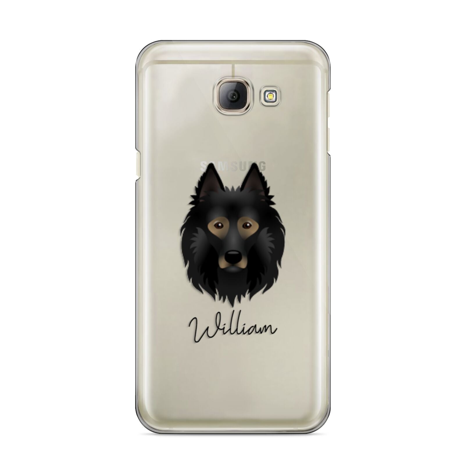 Belgian Tervuren Personalised Samsung Galaxy A8 2016 Case