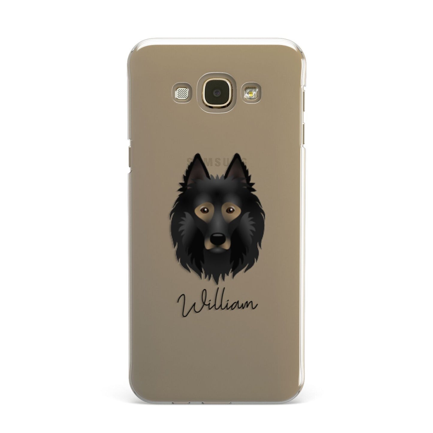 Belgian Tervuren Personalised Samsung Galaxy A8 Case
