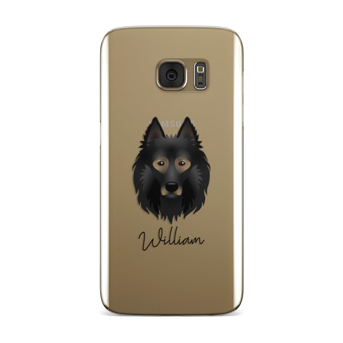 Belgian Tervuren Personalised Samsung Galaxy Case