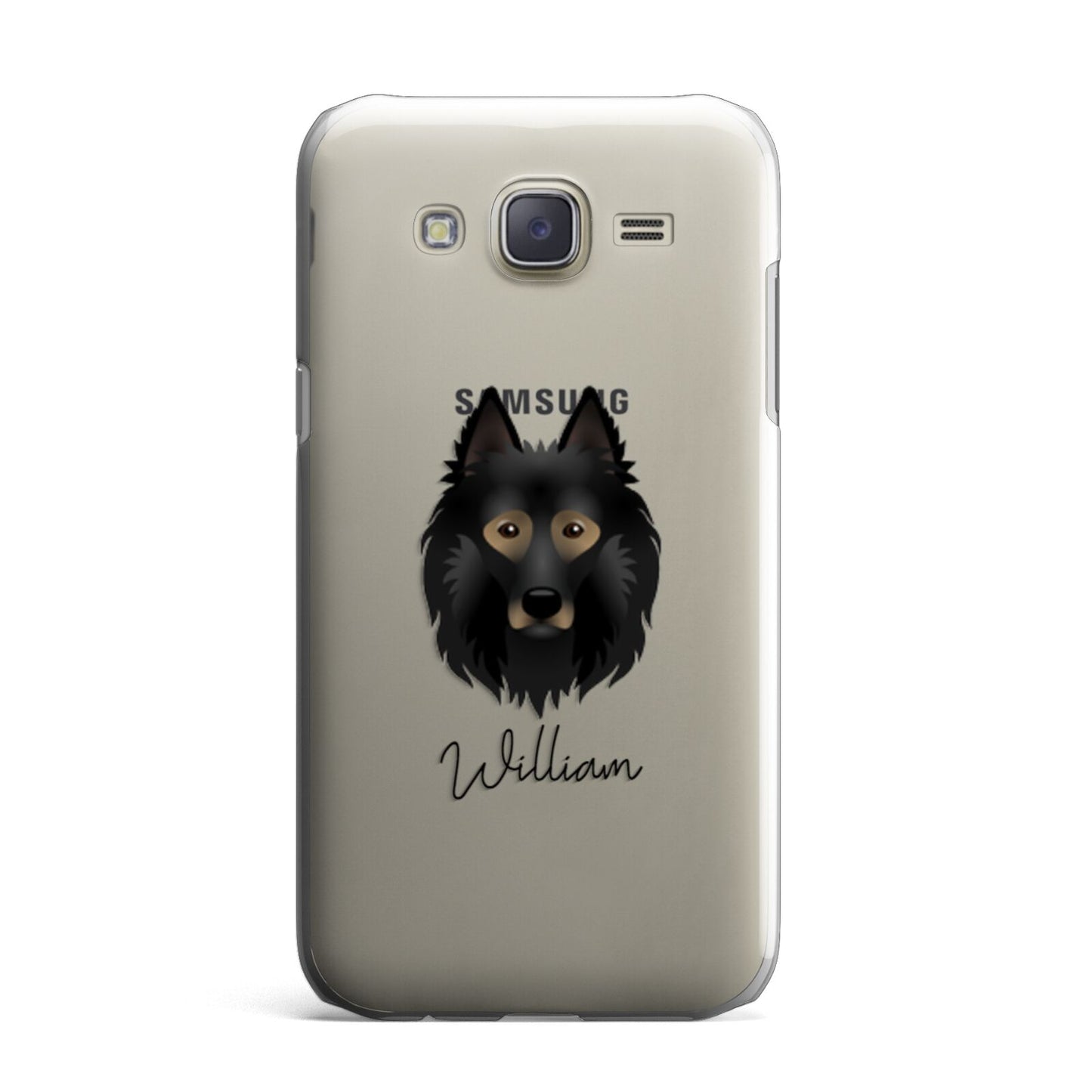 Belgian Tervuren Personalised Samsung Galaxy J7 Case