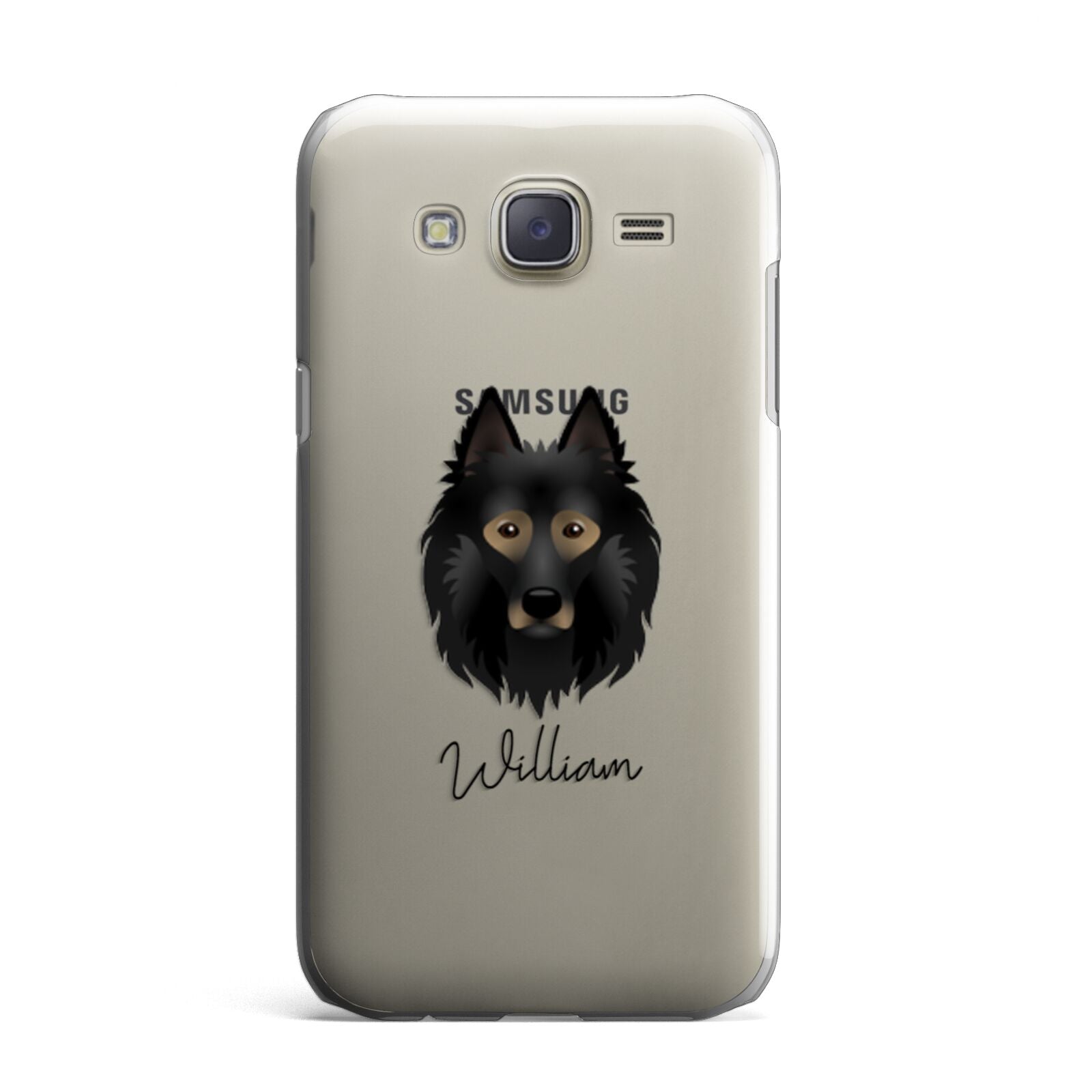 Belgian Tervuren Personalised Samsung Galaxy J7 Case