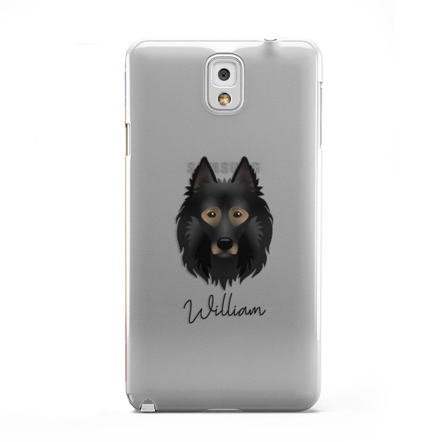 Belgian Tervuren Personalised Samsung Galaxy Note 3 Case