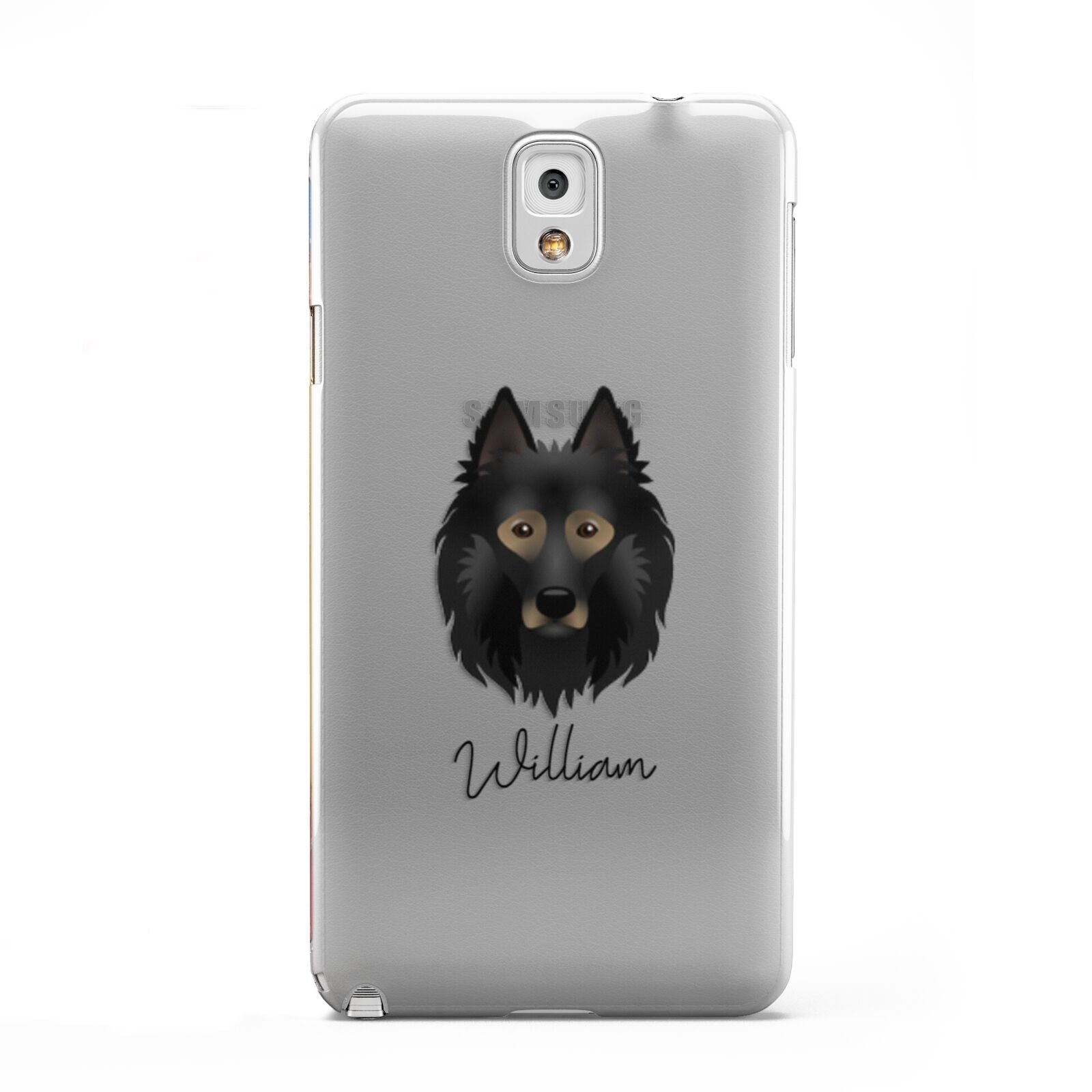 Belgian Tervuren Personalised Samsung Galaxy Note 3 Case