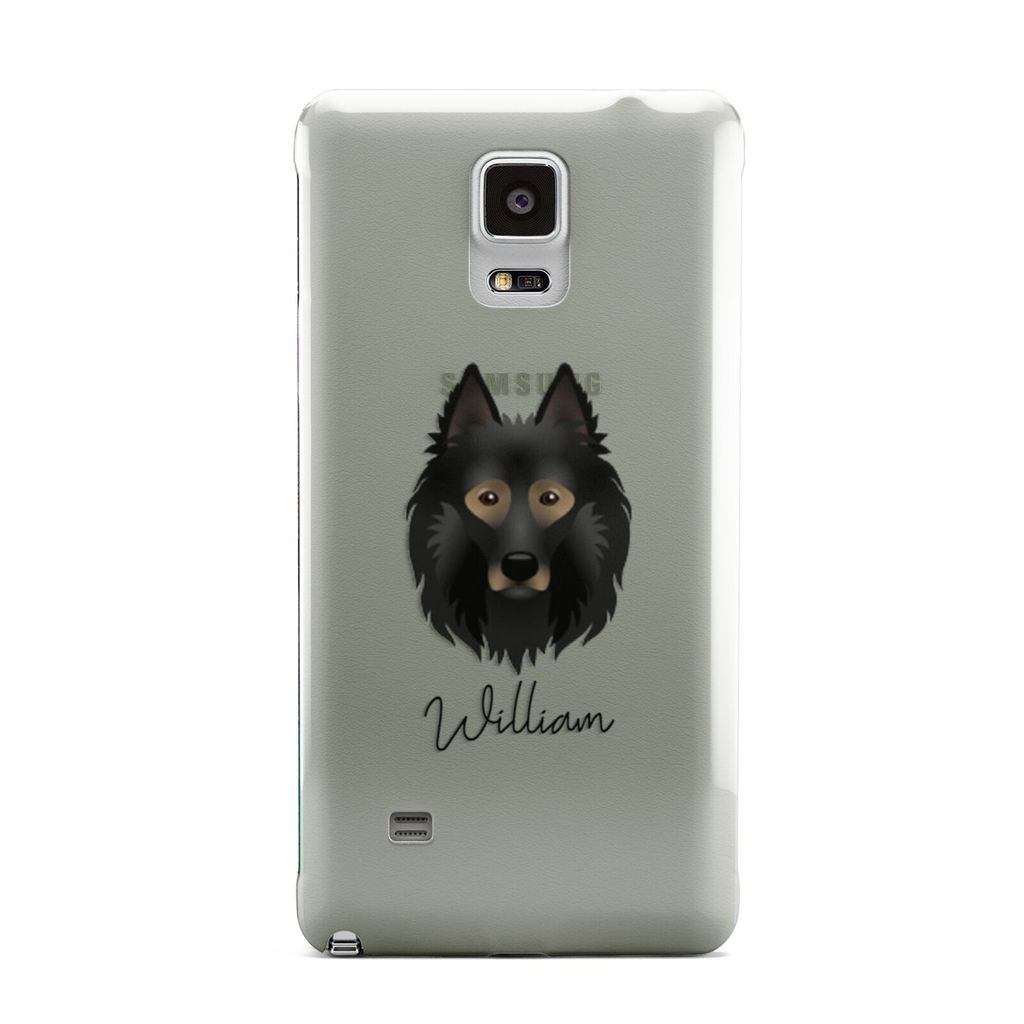 Belgian Tervuren Personalised Samsung Galaxy Note 4 Case