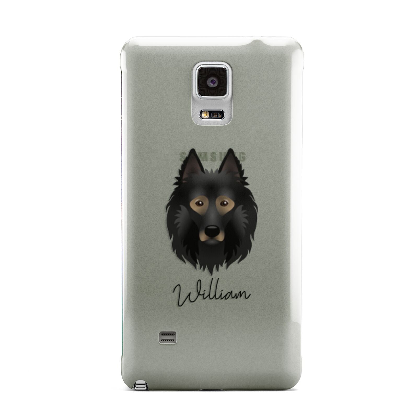 Belgian Tervuren Personalised Samsung Galaxy Note 4 Case