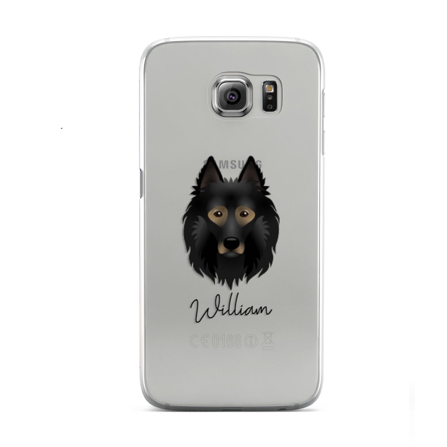 Belgian Tervuren Personalised Samsung Galaxy S6 Case