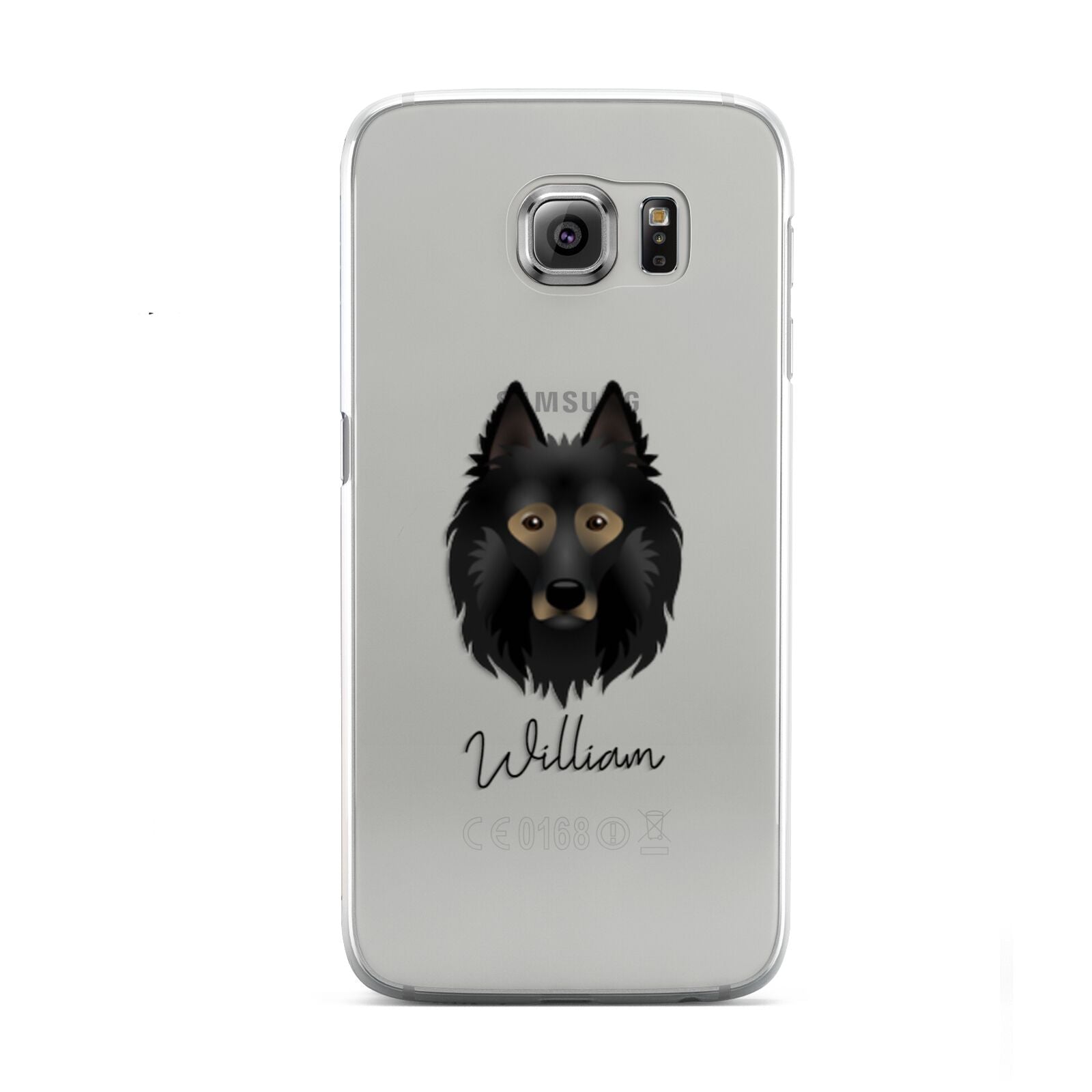 Belgian Tervuren Personalised Samsung Galaxy S6 Case