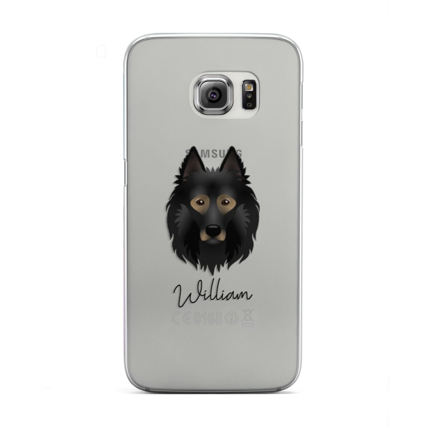 Belgian Tervuren Personalised Samsung Galaxy S6 Edge Case