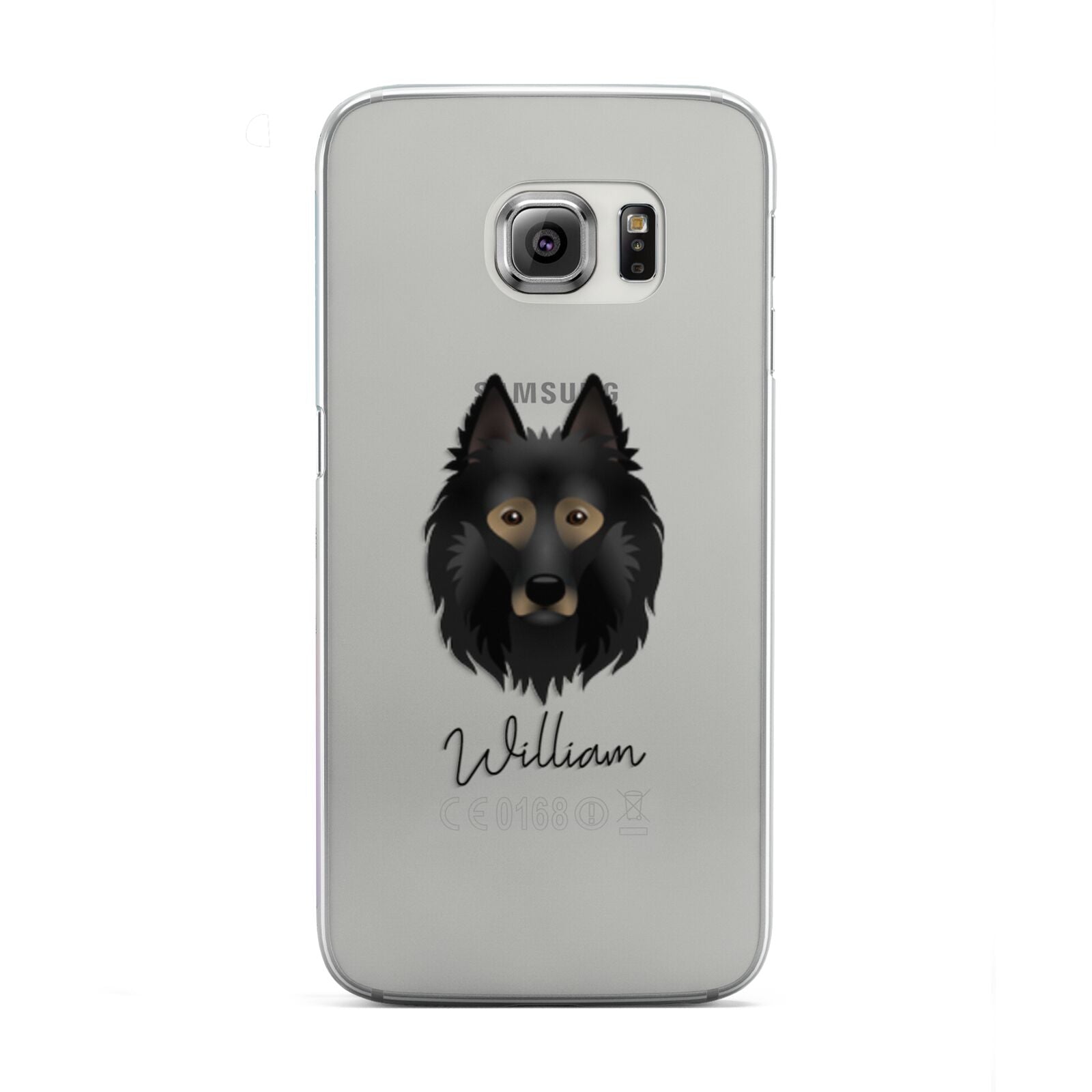 Belgian Tervuren Personalised Samsung Galaxy S6 Edge Case