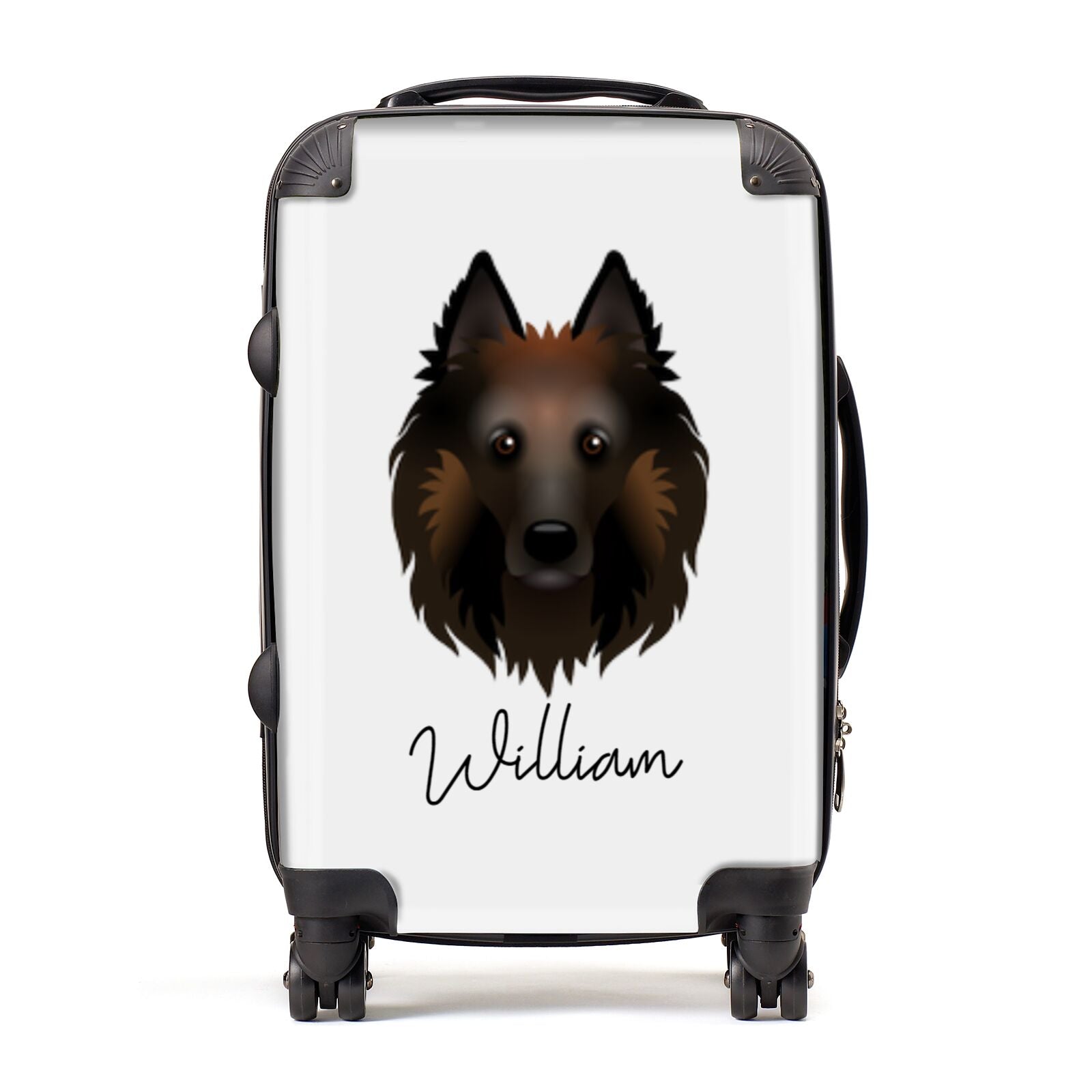Belgian Tervuren Personalised Suitcase