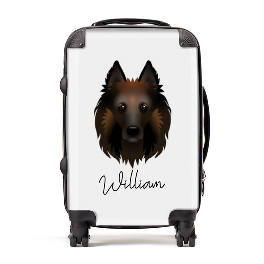 Belgian Tervuren Personalised Suitcase