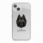 Belgian Tervuren Personalised iPhone 13 TPU Impact Case with White Edges
