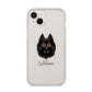 Belgian Tervuren Personalised iPhone 14 Plus Clear Tough Case Starlight