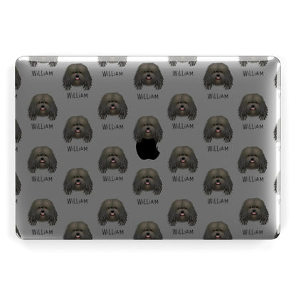 Bergamasco Icon with Name Apple MacBook Case