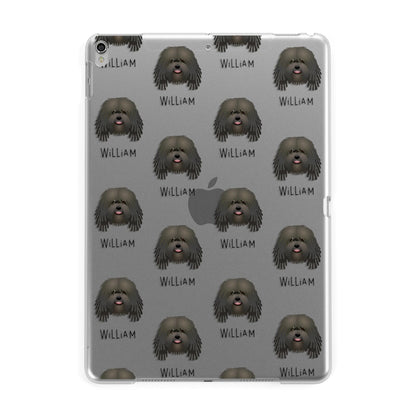 Bergamasco Icon with Name Apple iPad Silver Case