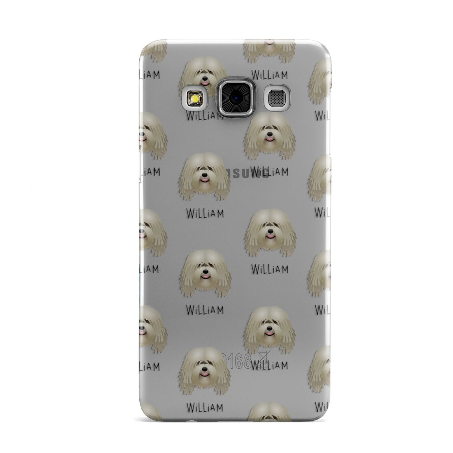 Bergamasco Icon with Name Samsung Galaxy A3 Case