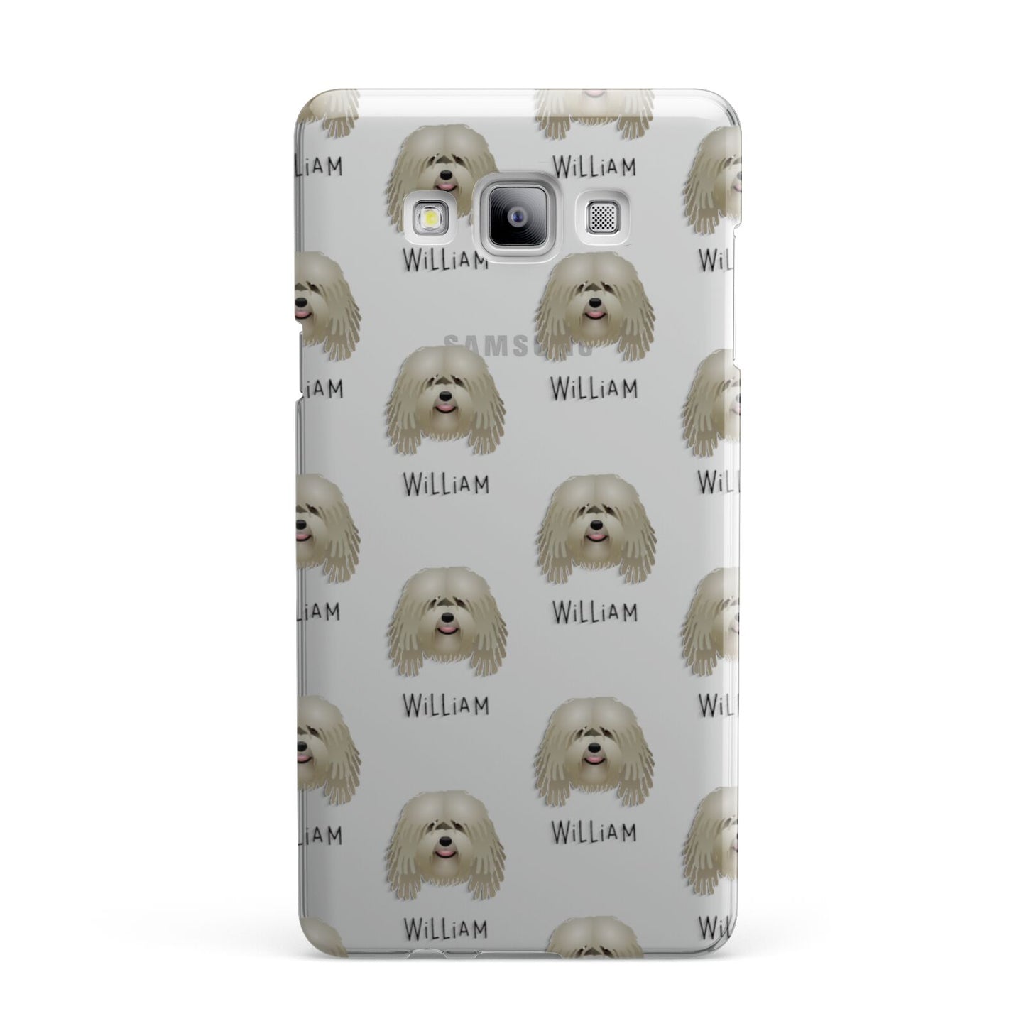 Bergamasco Icon with Name Samsung Galaxy A7 2015 Case
