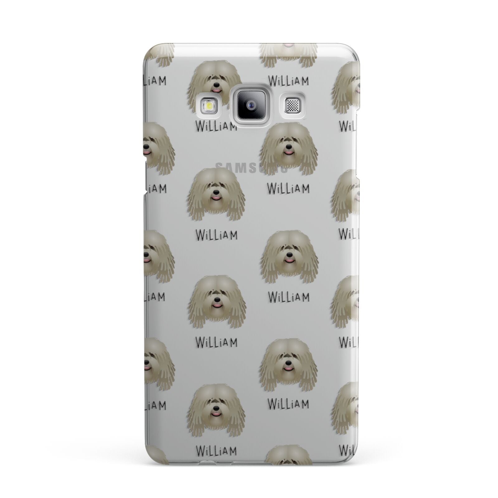 Bergamasco Icon with Name Samsung Galaxy A7 2015 Case