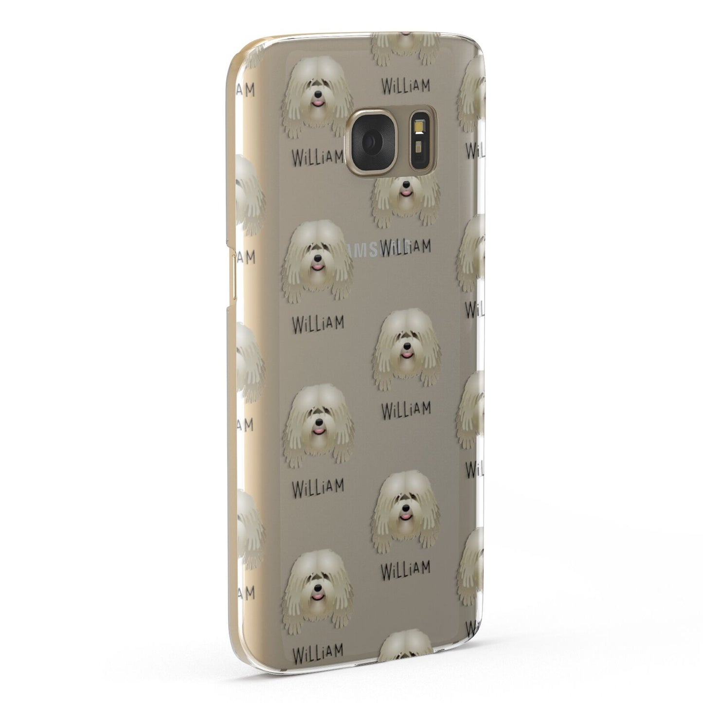 Bergamasco Icon with Name Samsung Galaxy Case Fourty Five Degrees