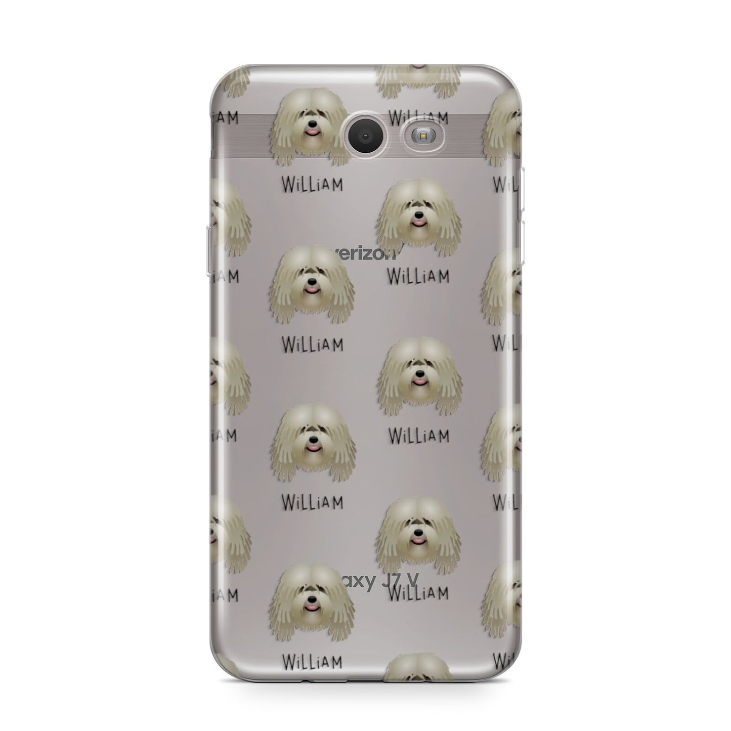 Bergamasco Icon with Name Samsung Galaxy J7 2017 Case