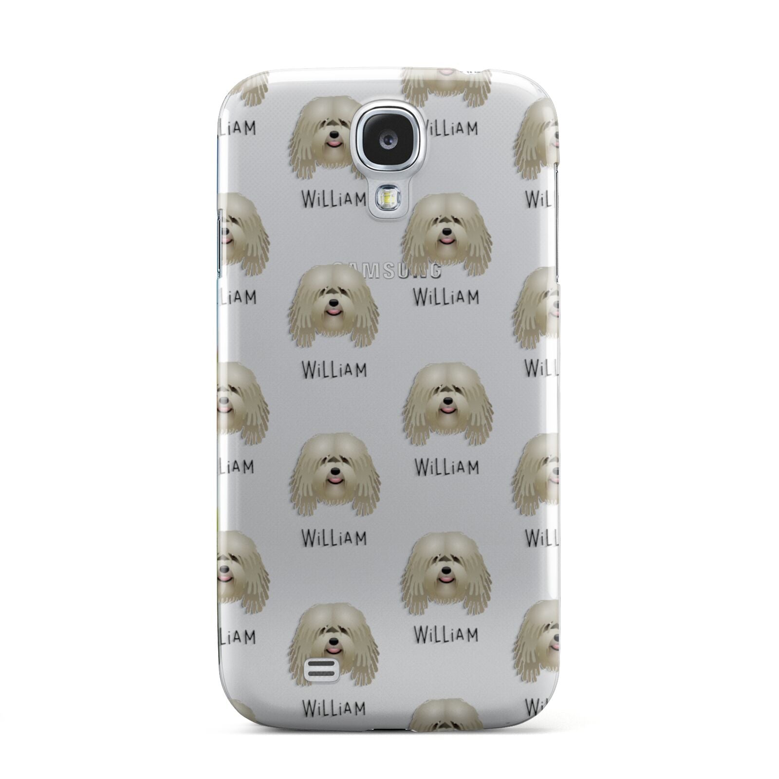 Bergamasco Icon with Name Samsung Galaxy S4 Case