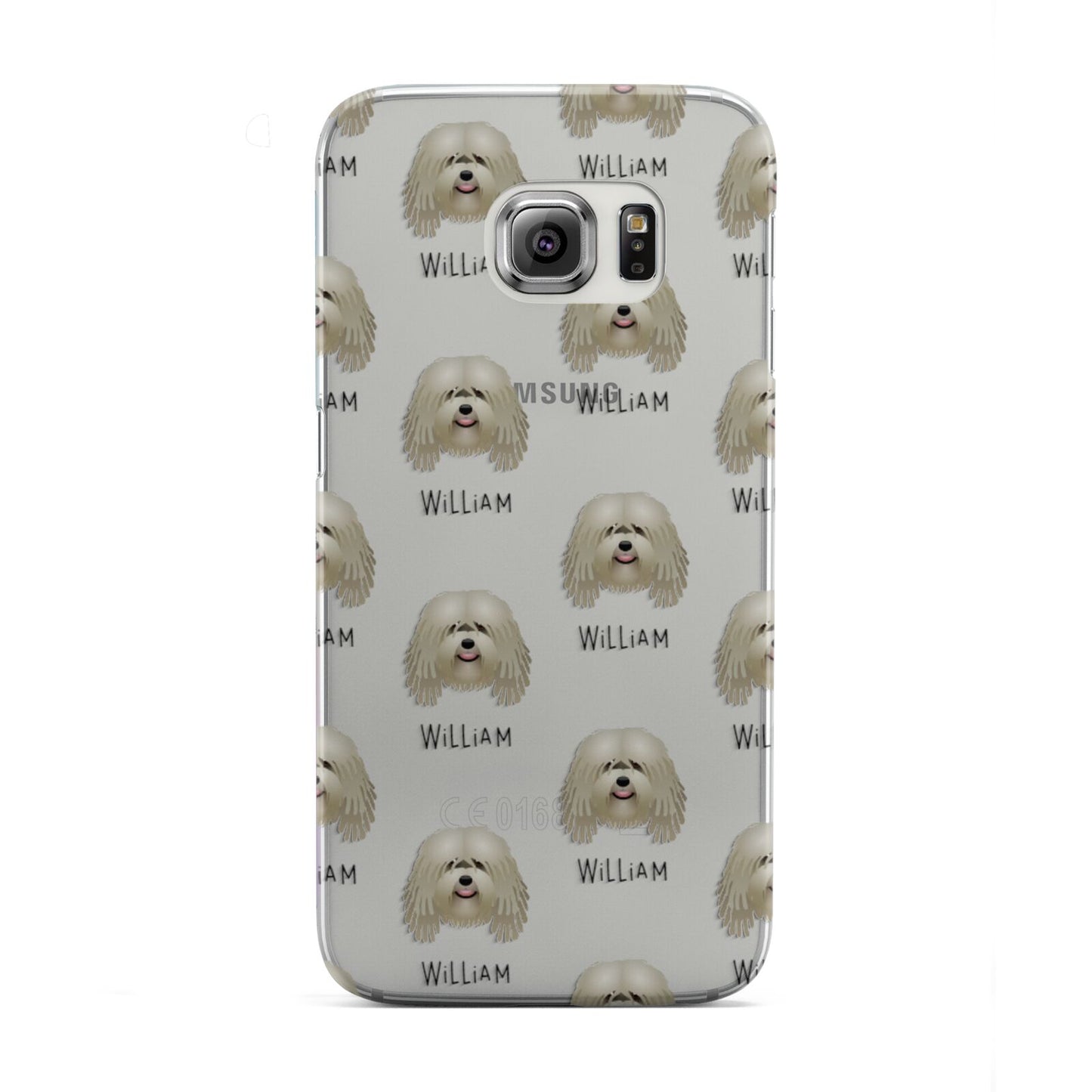 Bergamasco Icon with Name Samsung Galaxy S6 Edge Case