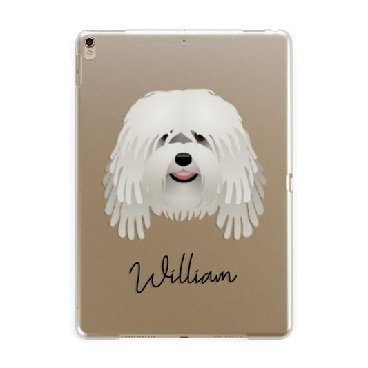 Bergamasco Personalised Apple iPad Gold Case