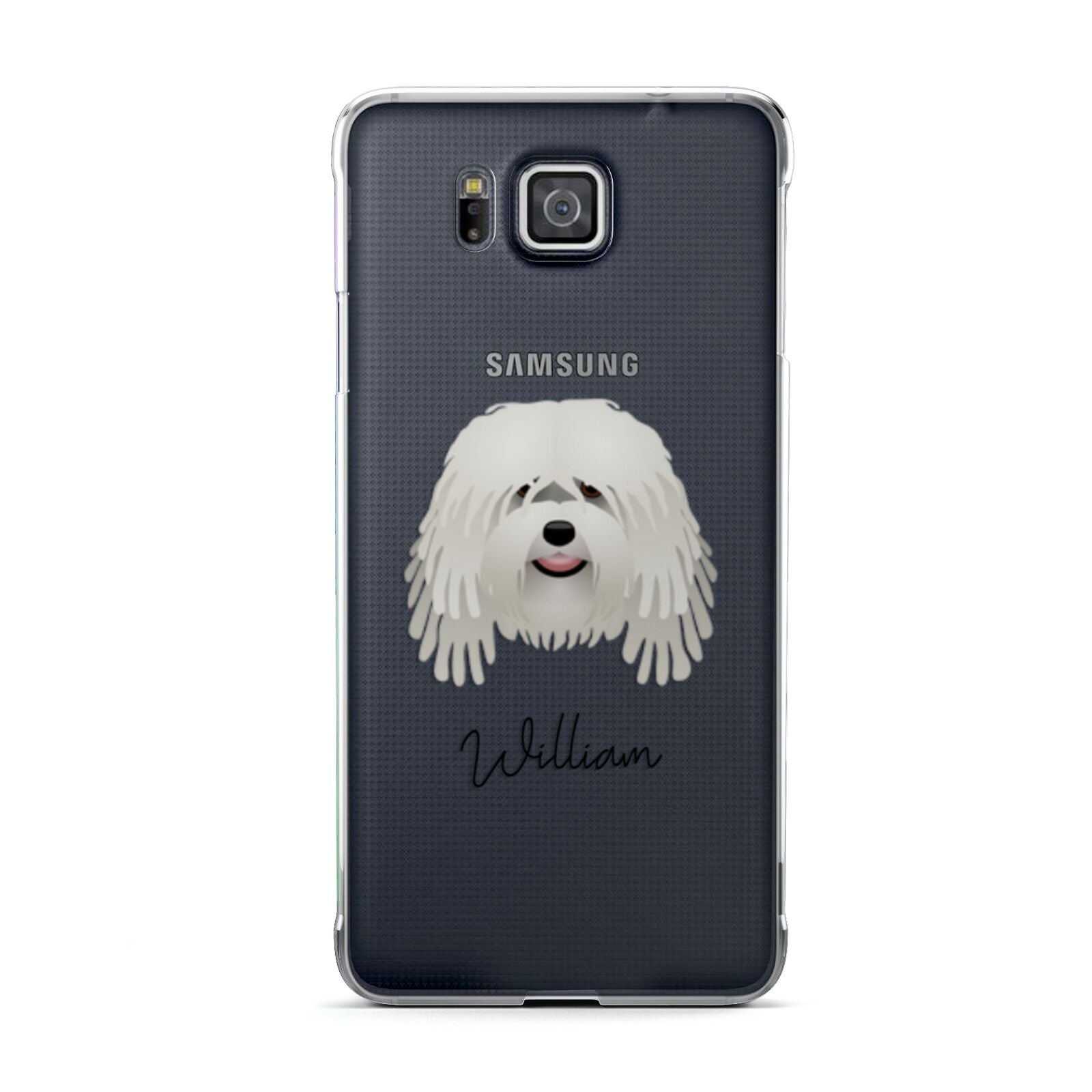 Bergamasco Personalised Samsung Galaxy Alpha Case