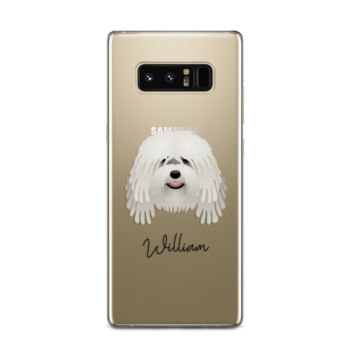 Bergamasco Personalised Samsung Galaxy Note 8 Case
