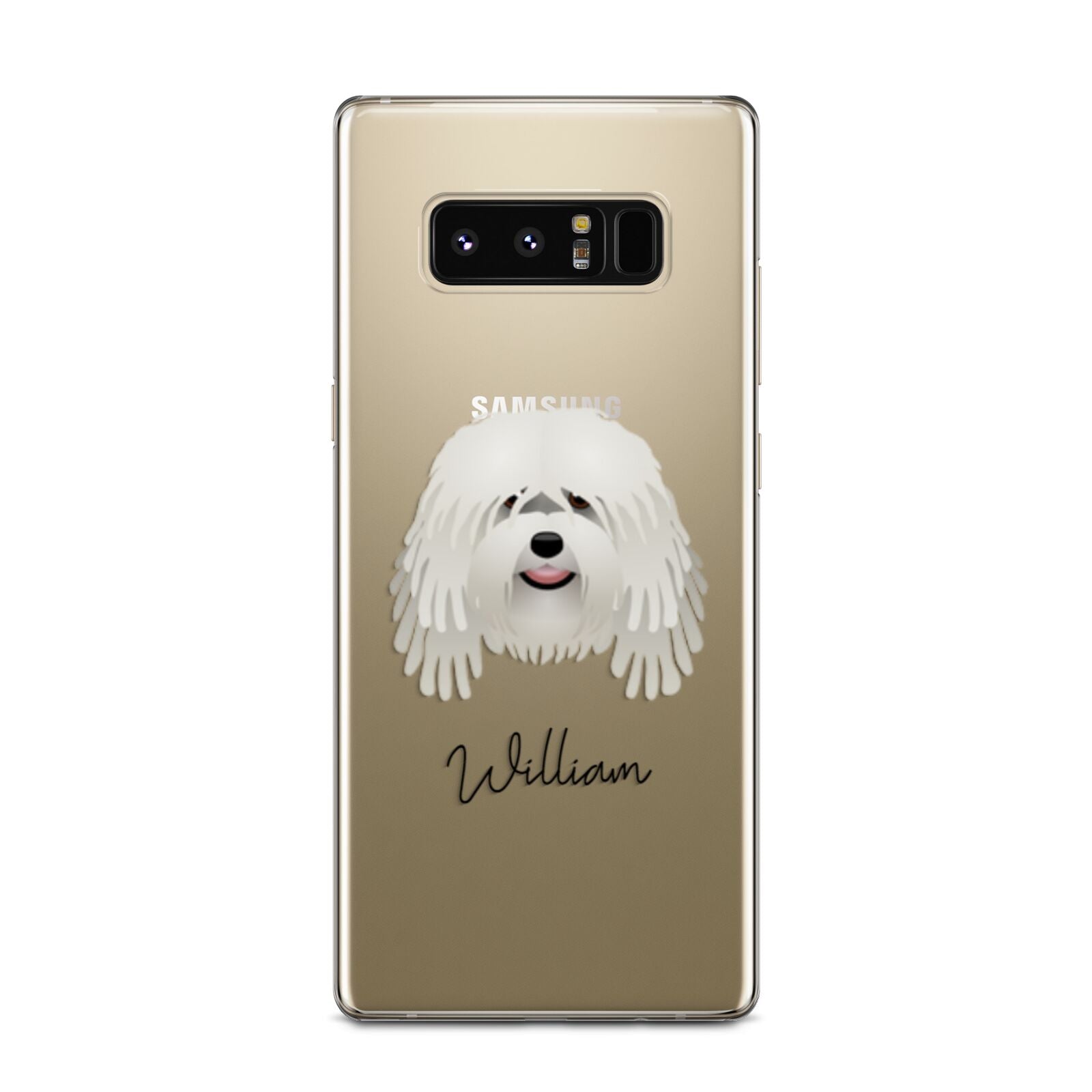 Bergamasco Personalised Samsung Galaxy Note 8 Case