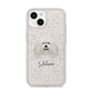 Bergamasco Personalised iPhone 14 Glitter Tough Case Starlight