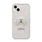 Bergamasco Personalised iPhone 14 Plus Glitter Tough Case Starlight