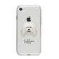Bergamasco Personalised iPhone 8 Bumper Case on Silver iPhone