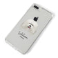 Bergamasco Personalised iPhone 8 Plus Bumper Case on Silver iPhone Alternative Image