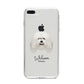 Bergamasco Personalised iPhone 8 Plus Bumper Case on Silver iPhone