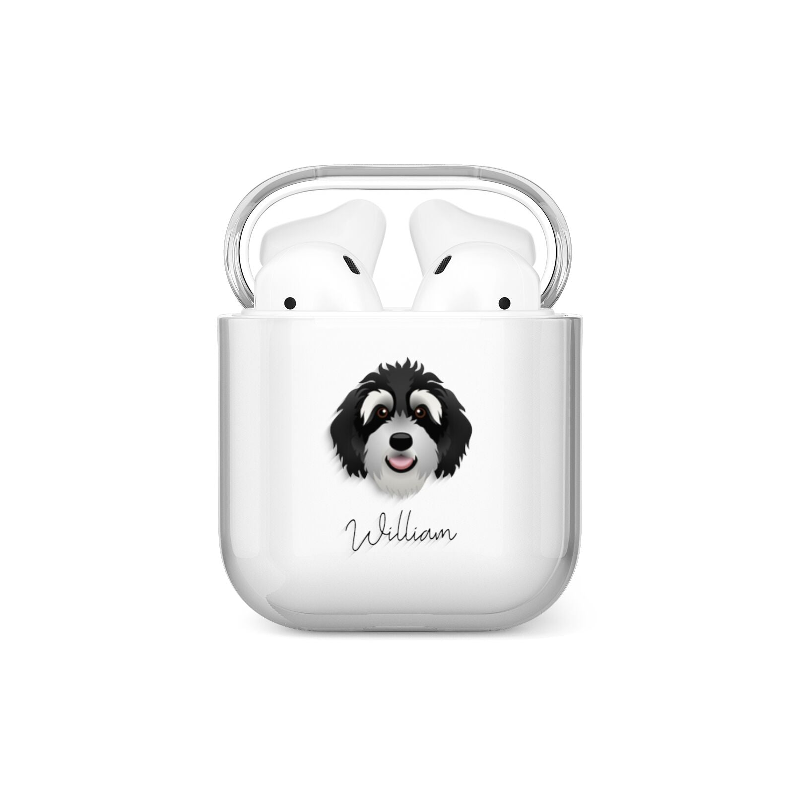 Bernedoodle Personalised AirPods Case
