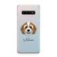 Bernedoodle Personalised Samsung Galaxy S10 Plus Case