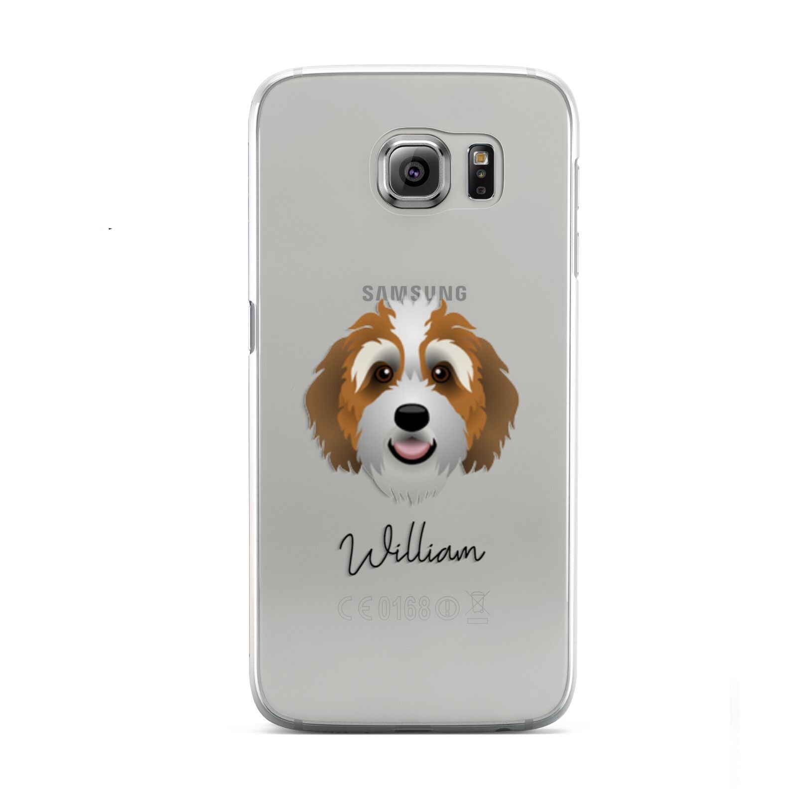 Bernedoodle Personalised Samsung Galaxy S6 Case