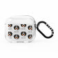 Bernese Mountain Dog Icon with Name AirPods Clear Case 3rd Gen