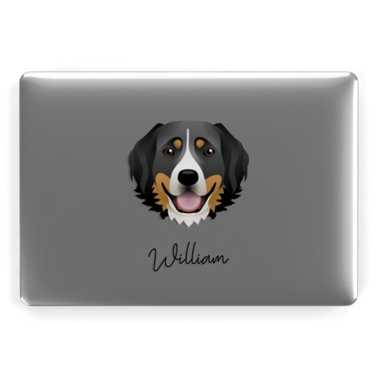 Bernese Mountain Dog Personalised Apple MacBook Case