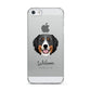 Bernese Mountain Dog Personalised Apple iPhone 5 Case