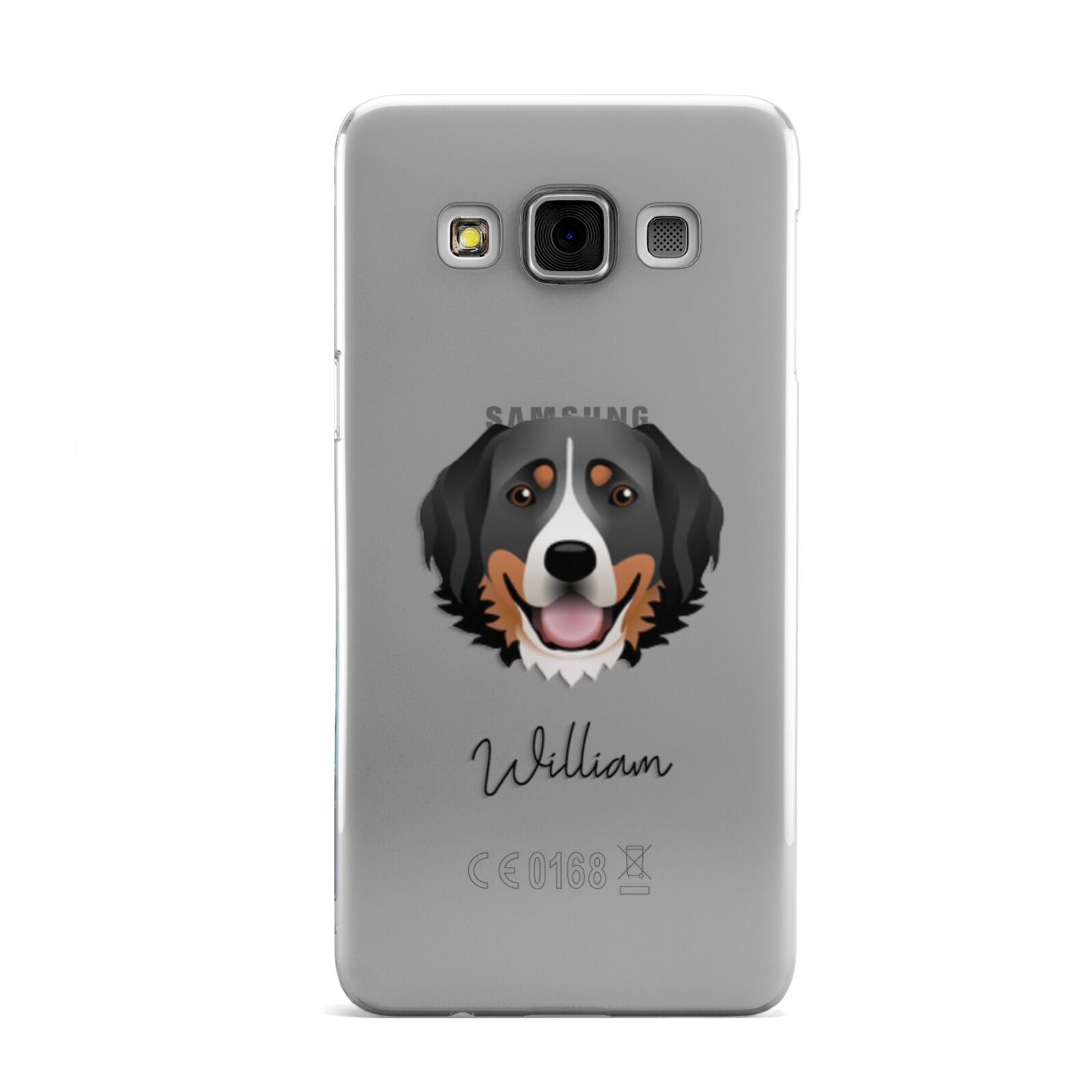 Bernese Mountain Dog Personalised Samsung Galaxy A3 Case
