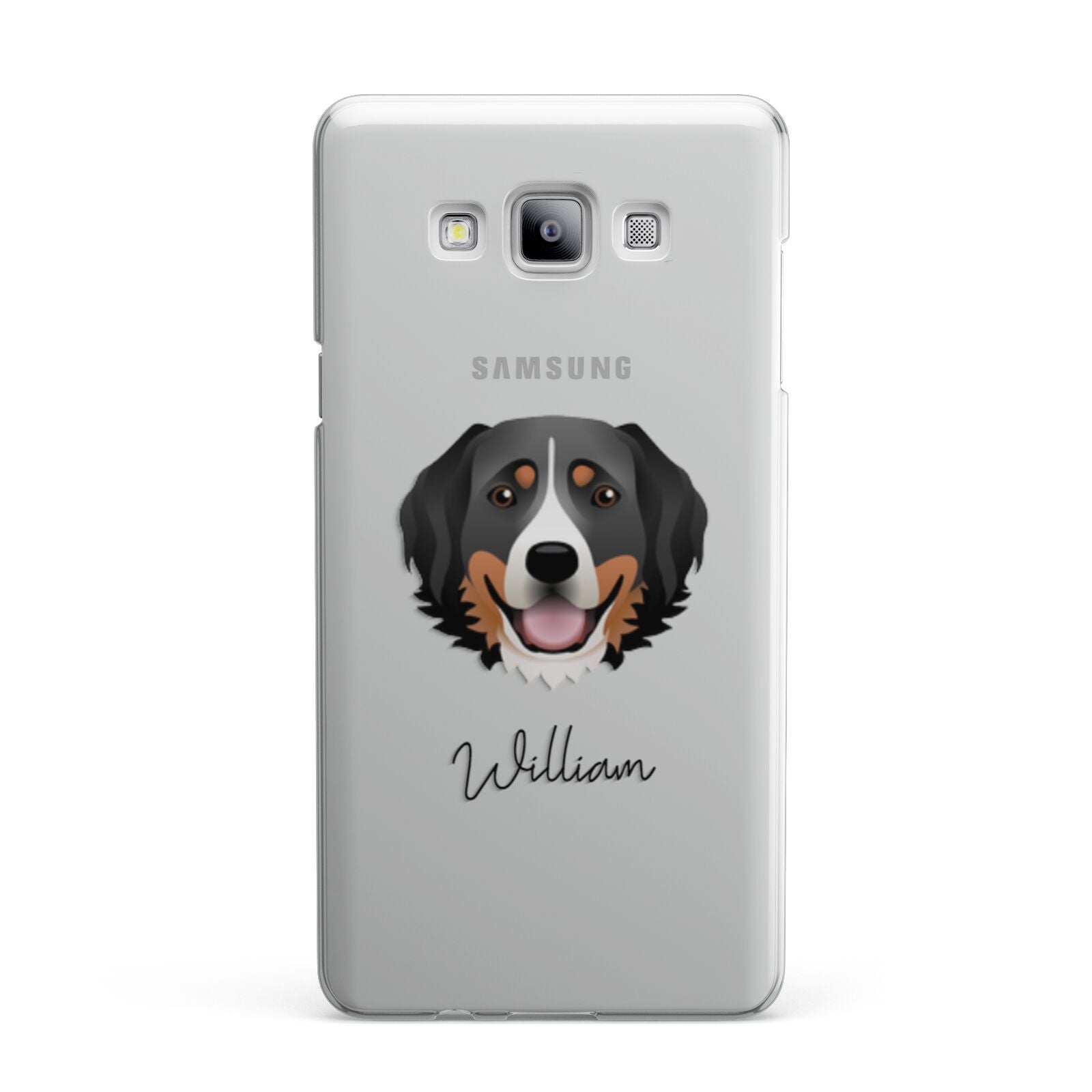 Bernese Mountain Dog Personalised Samsung Galaxy A7 2015 Case