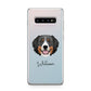 Bernese Mountain Dog Personalised Samsung Galaxy S10 Plus Case