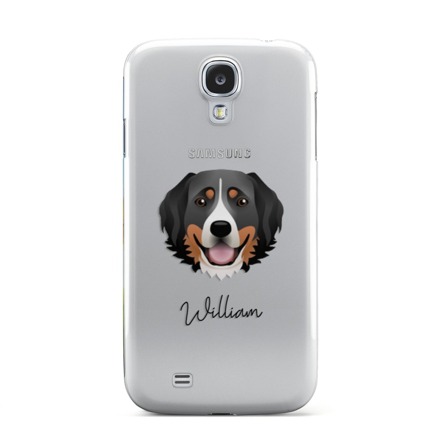 Bernese Mountain Dog Personalised Samsung Galaxy S4 Case