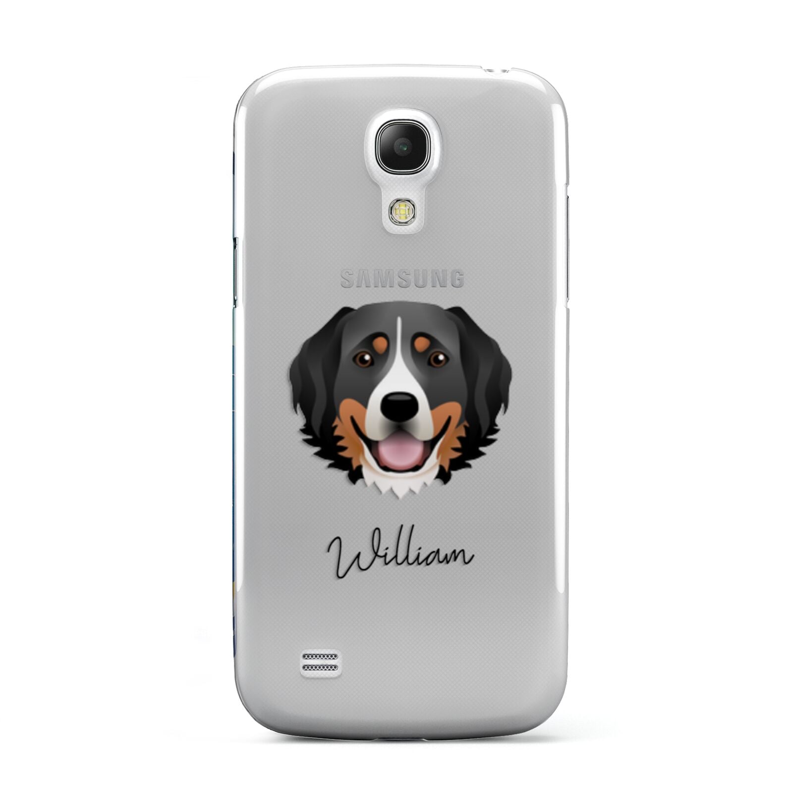 Bernese Mountain Dog Personalised Samsung Galaxy S4 Mini Case
