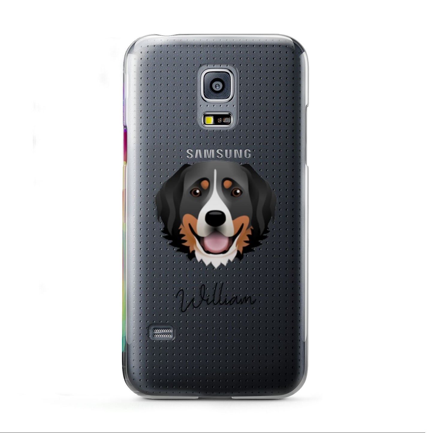 Bernese Mountain Dog Personalised Samsung Galaxy S5 Mini Case