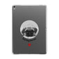 Best Dog Dad Ever Photo Upload Apple iPad Grey Case